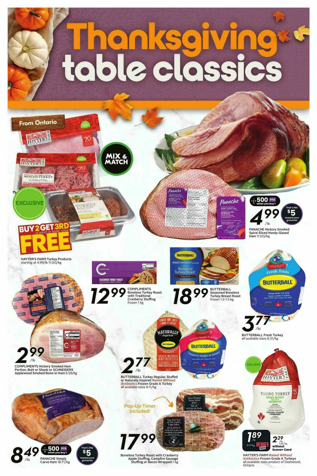 Sobeys Flyer from October 9
