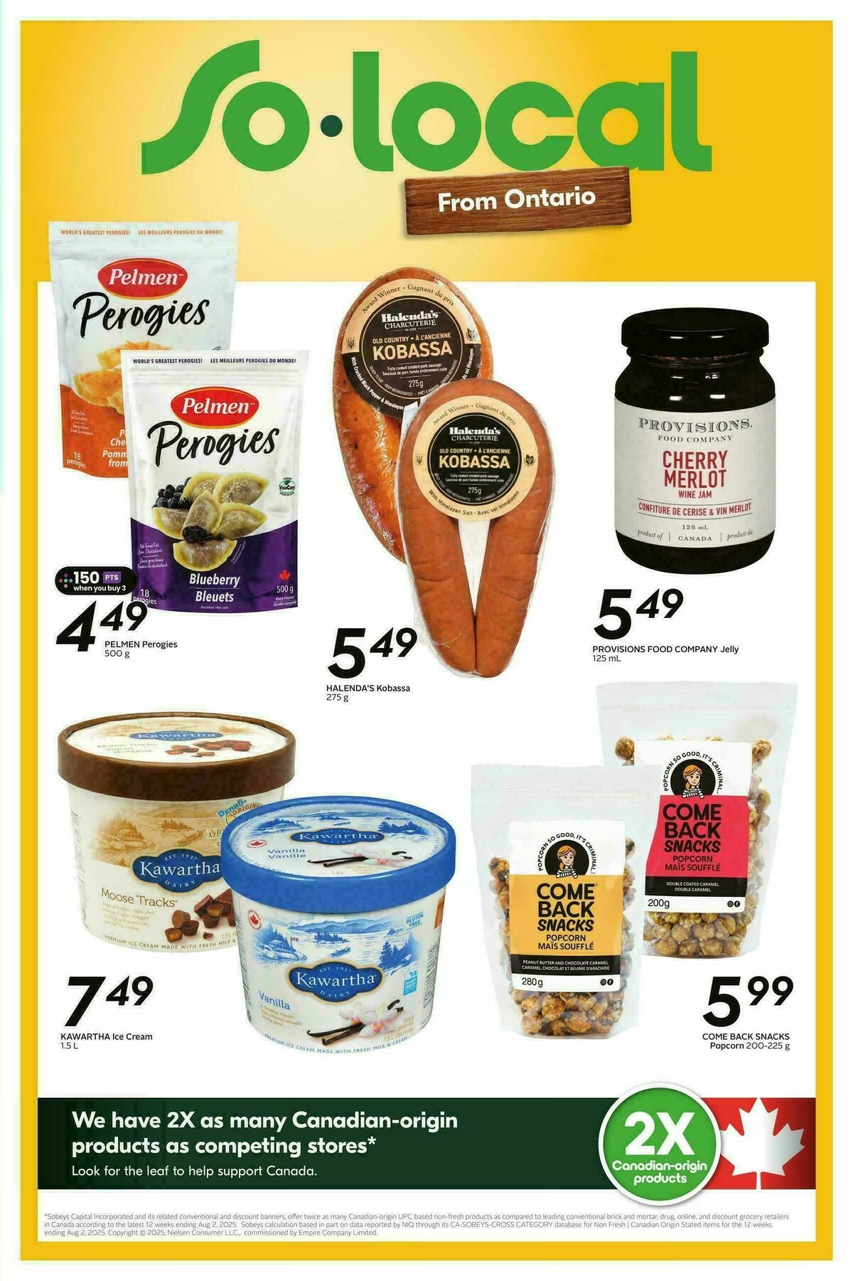 Sobeys Flyer from October 9