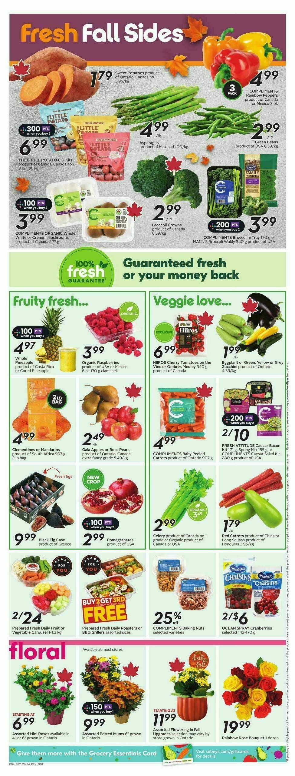 Sobeys Flyer from October 9