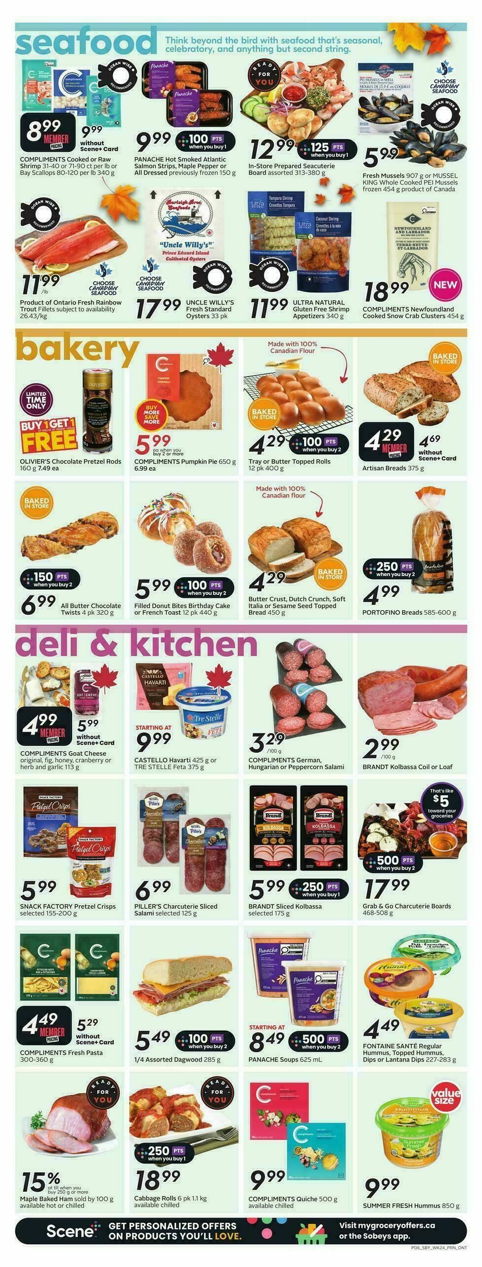 Sobeys Flyer from October 9