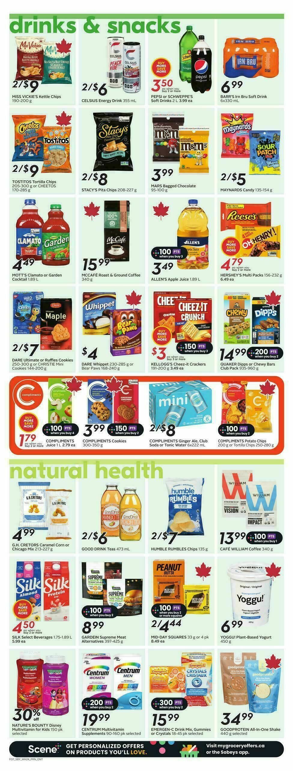 Sobeys Flyer from October 9