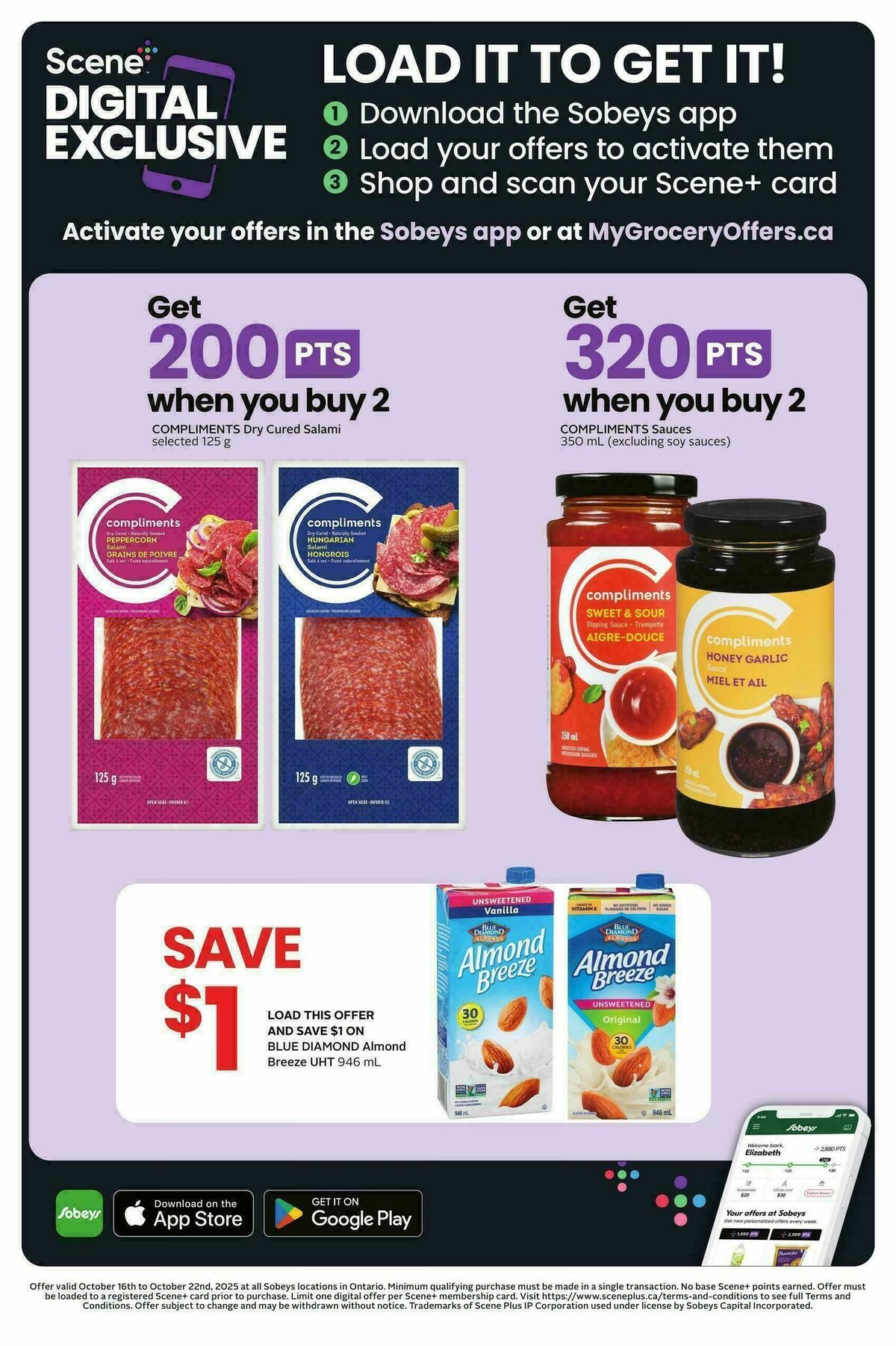 Sobeys Flyer from October 16