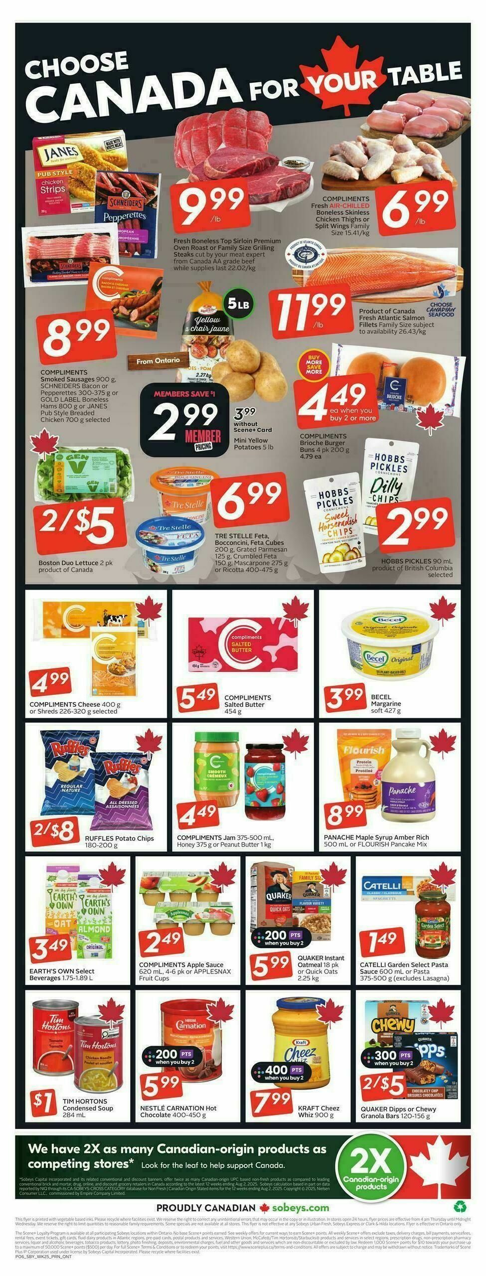 Sobeys Flyer from October 16