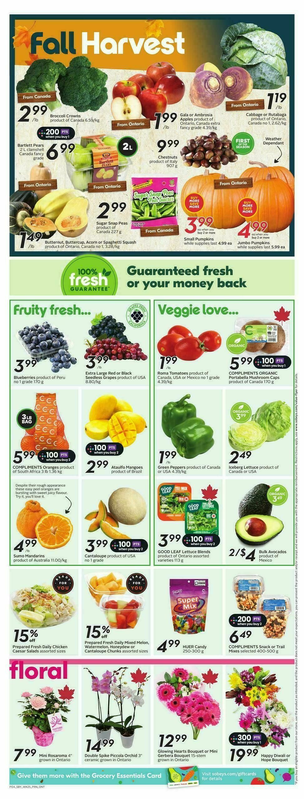 Sobeys Flyer from October 16