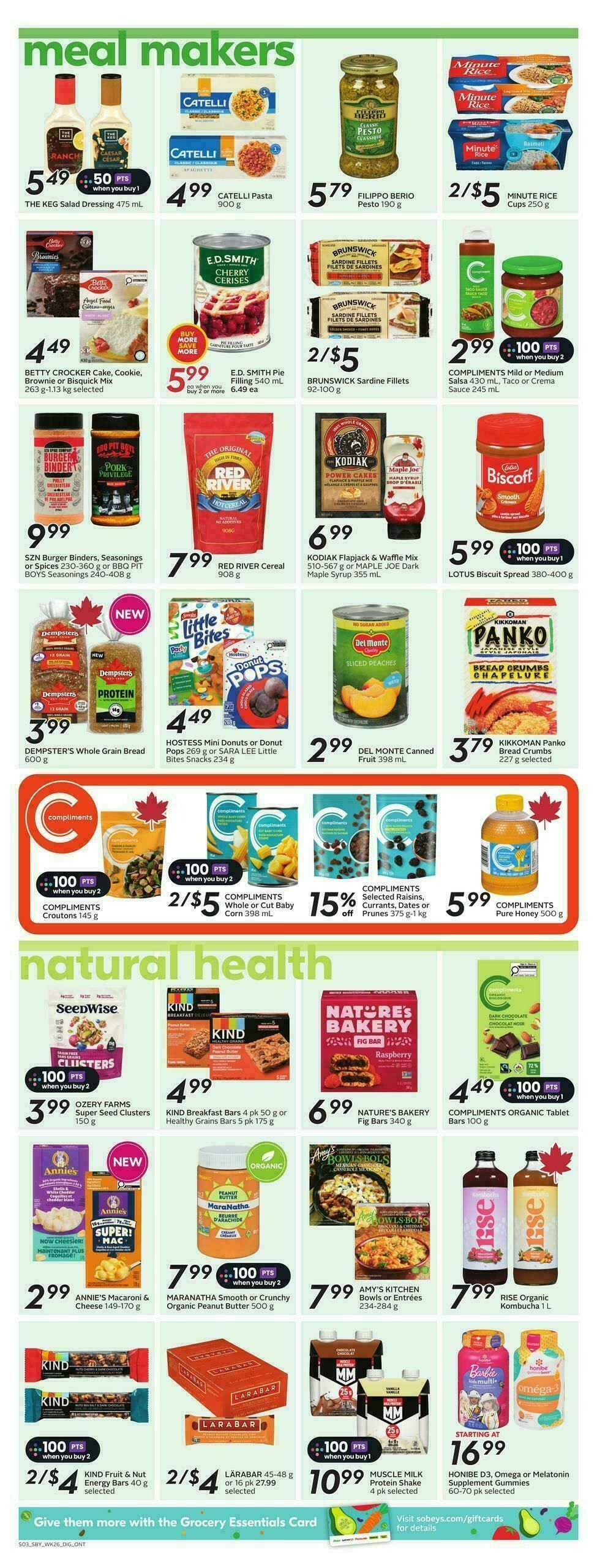 Sobeys Flyer from October 23