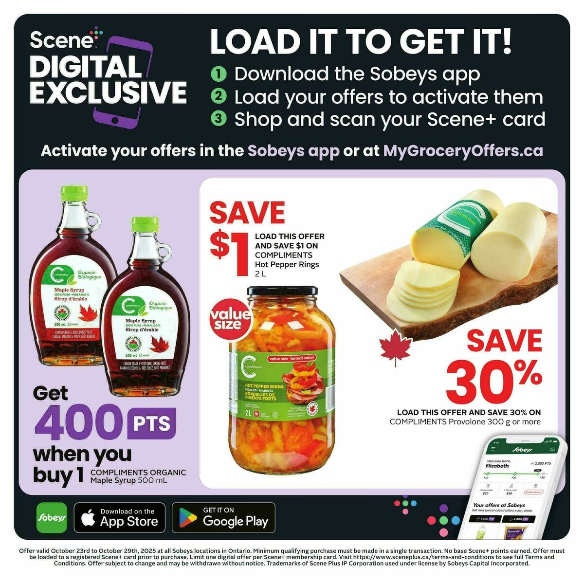 Sobeys Flyer from October 23