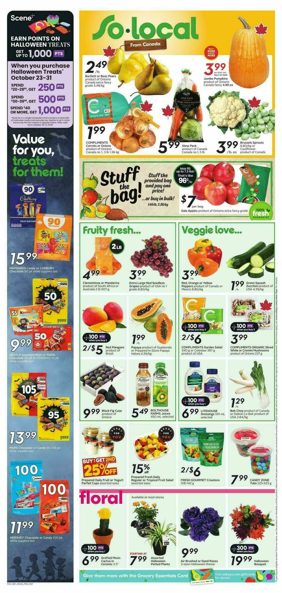 Sobeys Flyer from October 23