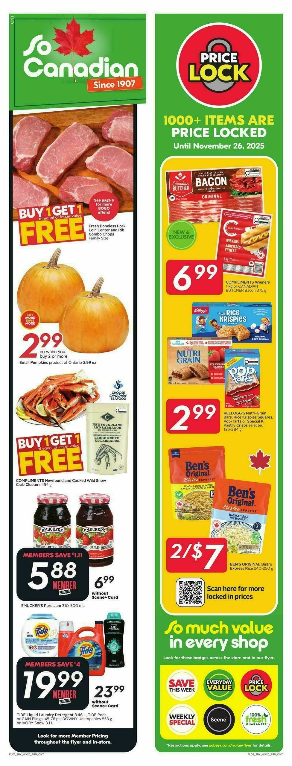 Sobeys Flyer from October 23