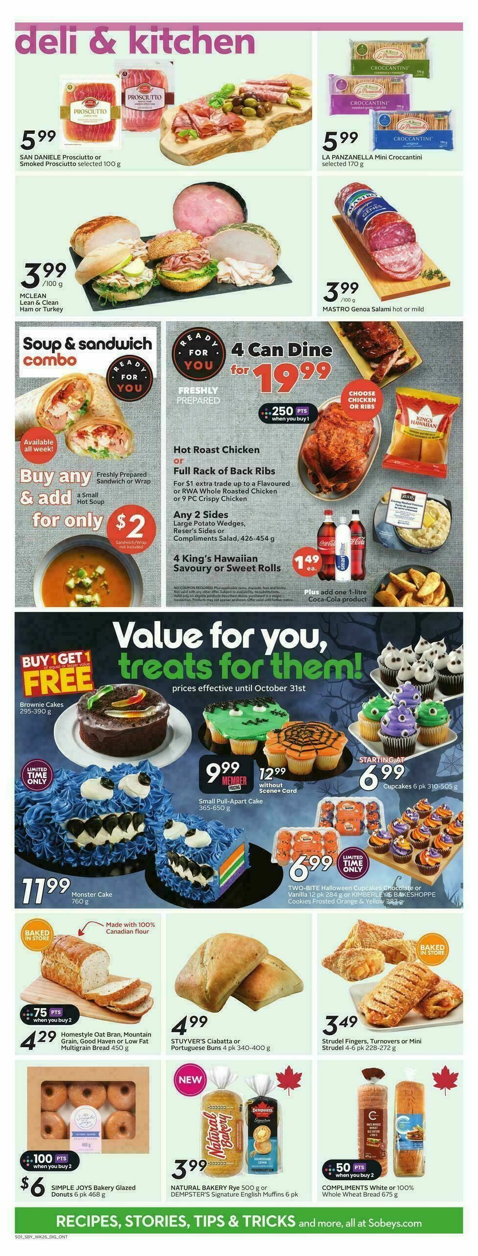 Sobeys Flyer from October 23