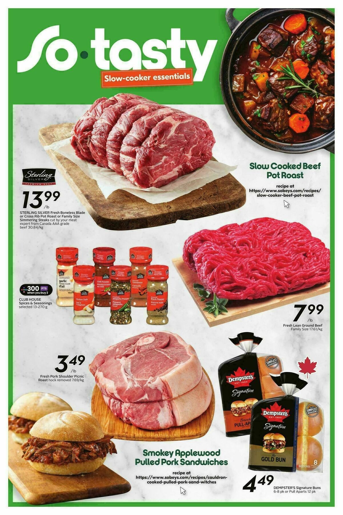 Sobeys Flyer from October 30