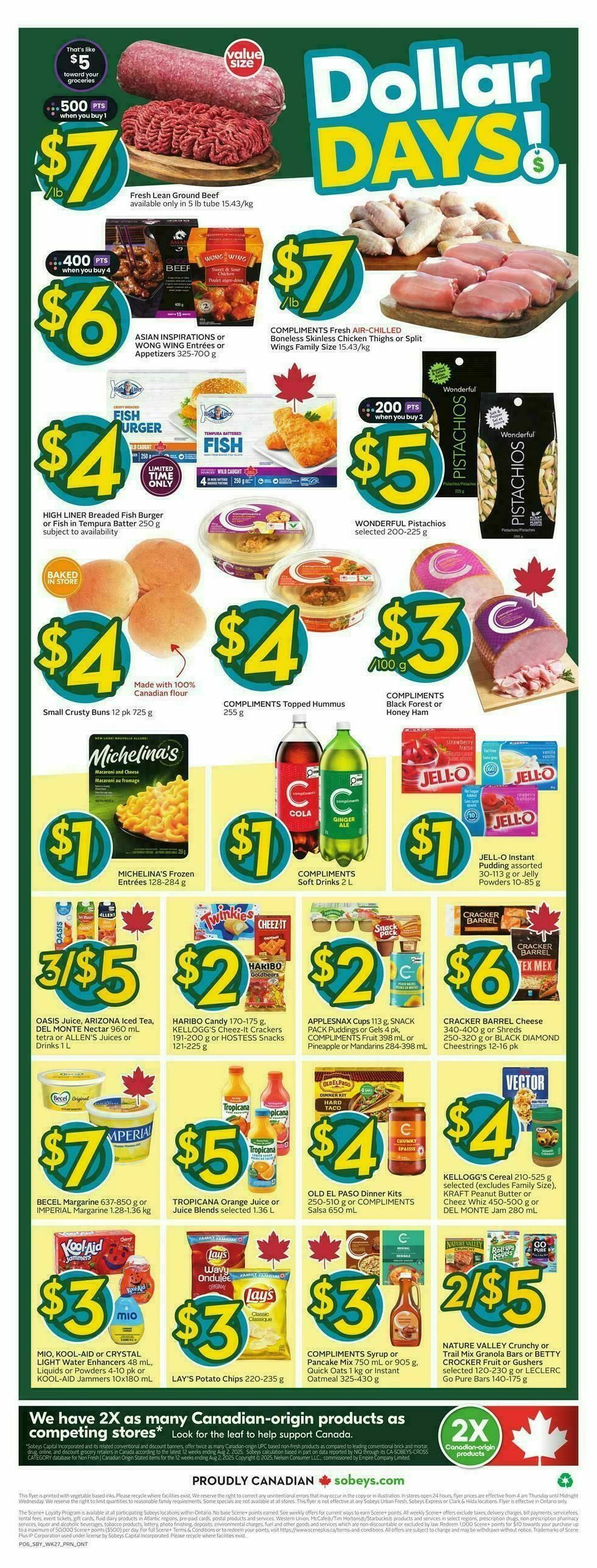 Sobeys Flyer from October 30