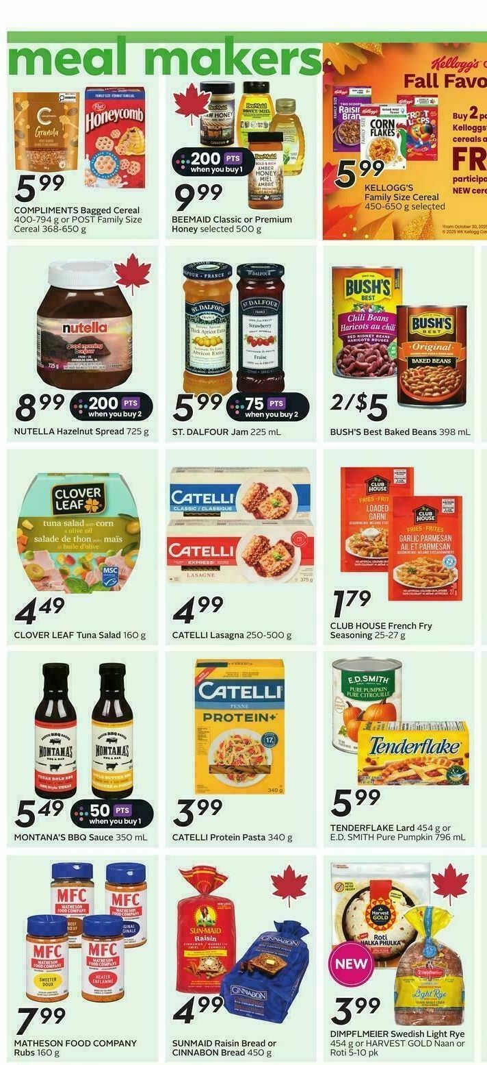 Sobeys Flyer from October 30