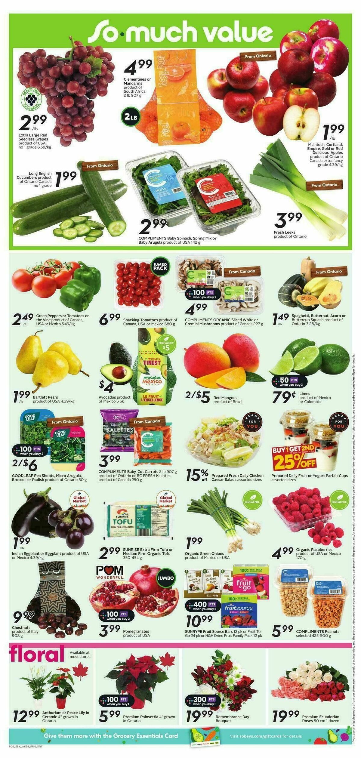 Sobeys Flyer from November 6