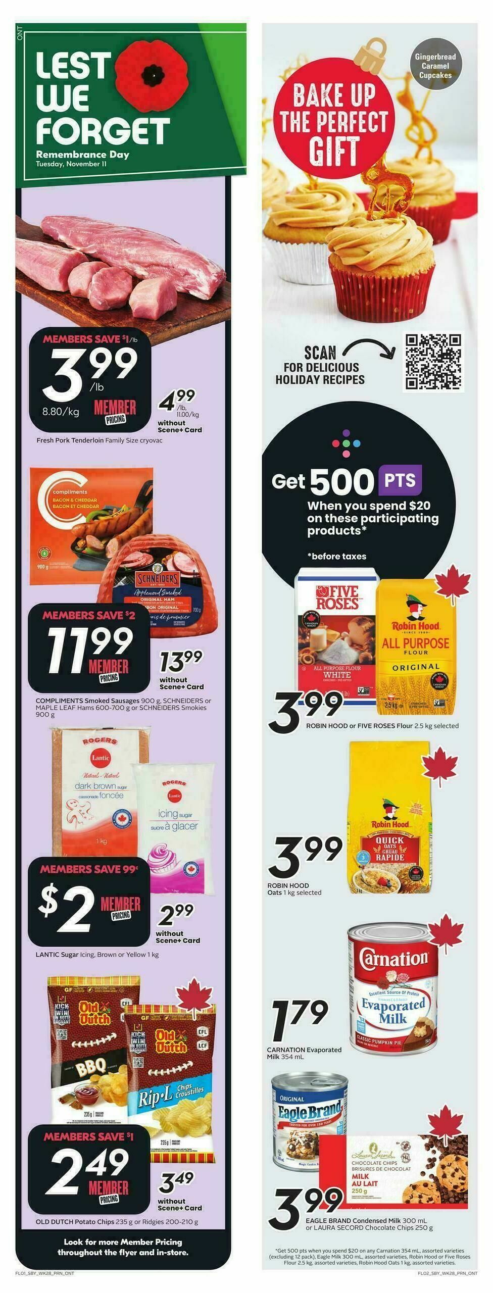Sobeys Flyer from November 6