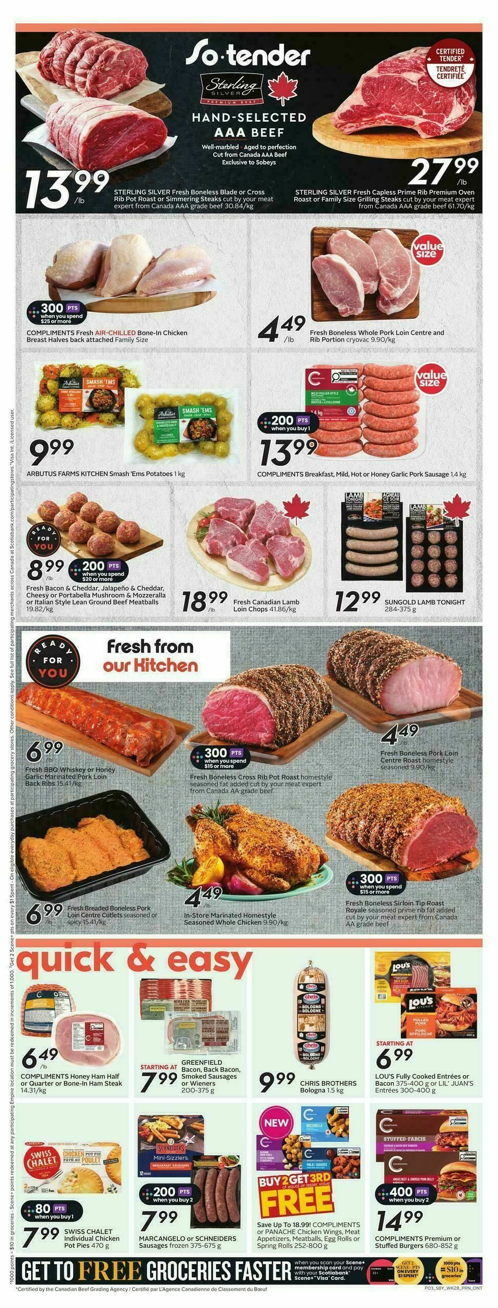 Sobeys Flyer from November 6