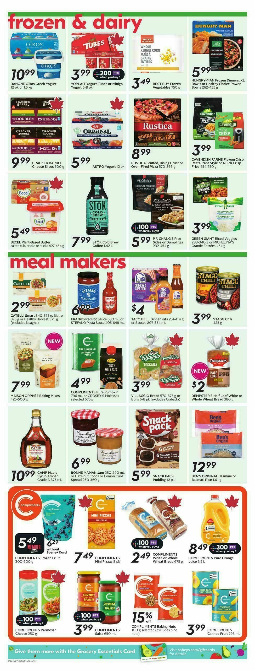 Sobeys Flyer from November 13