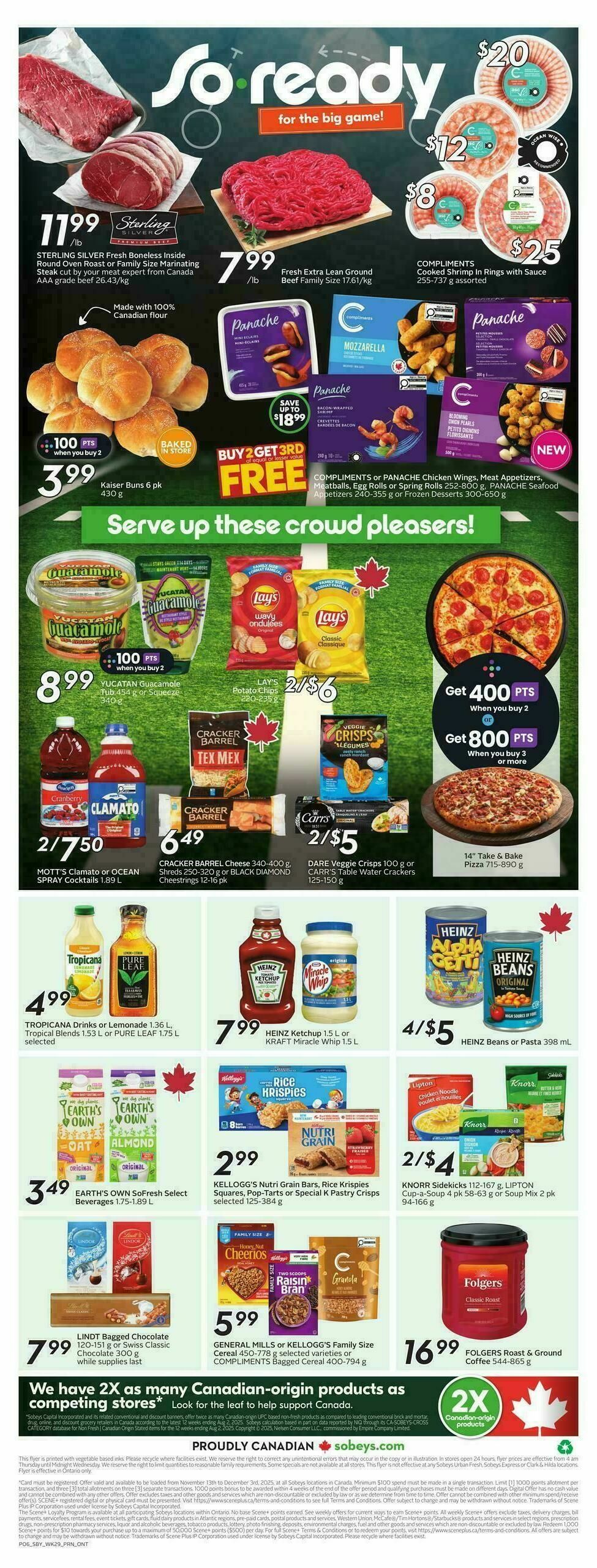 Sobeys Flyer from November 13
