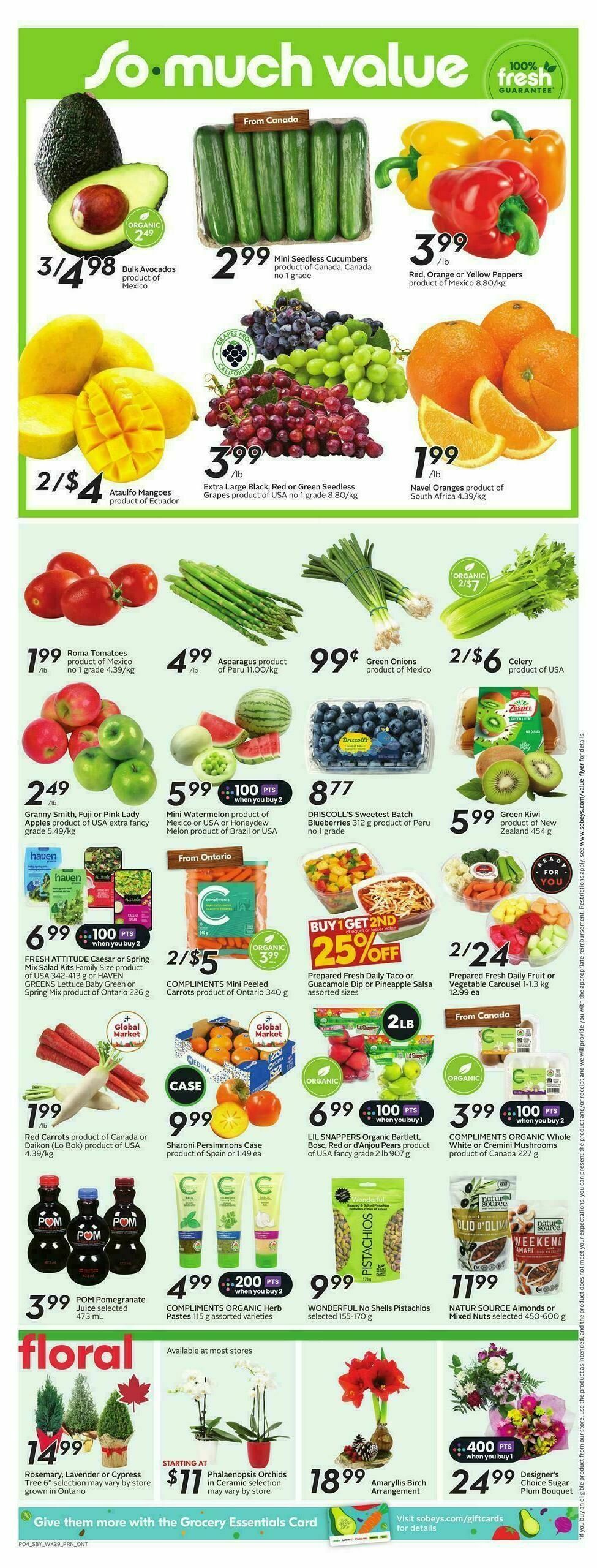 Sobeys Flyer from November 13