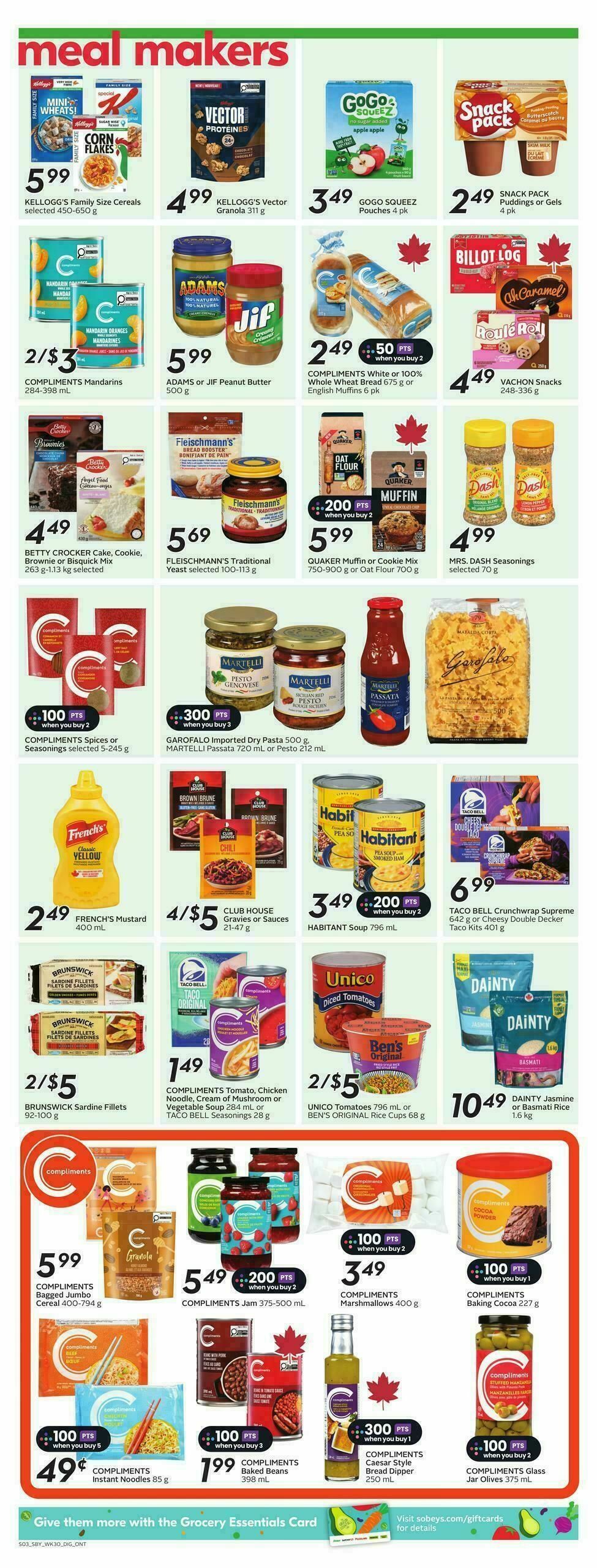 Sobeys Flyer from November 20