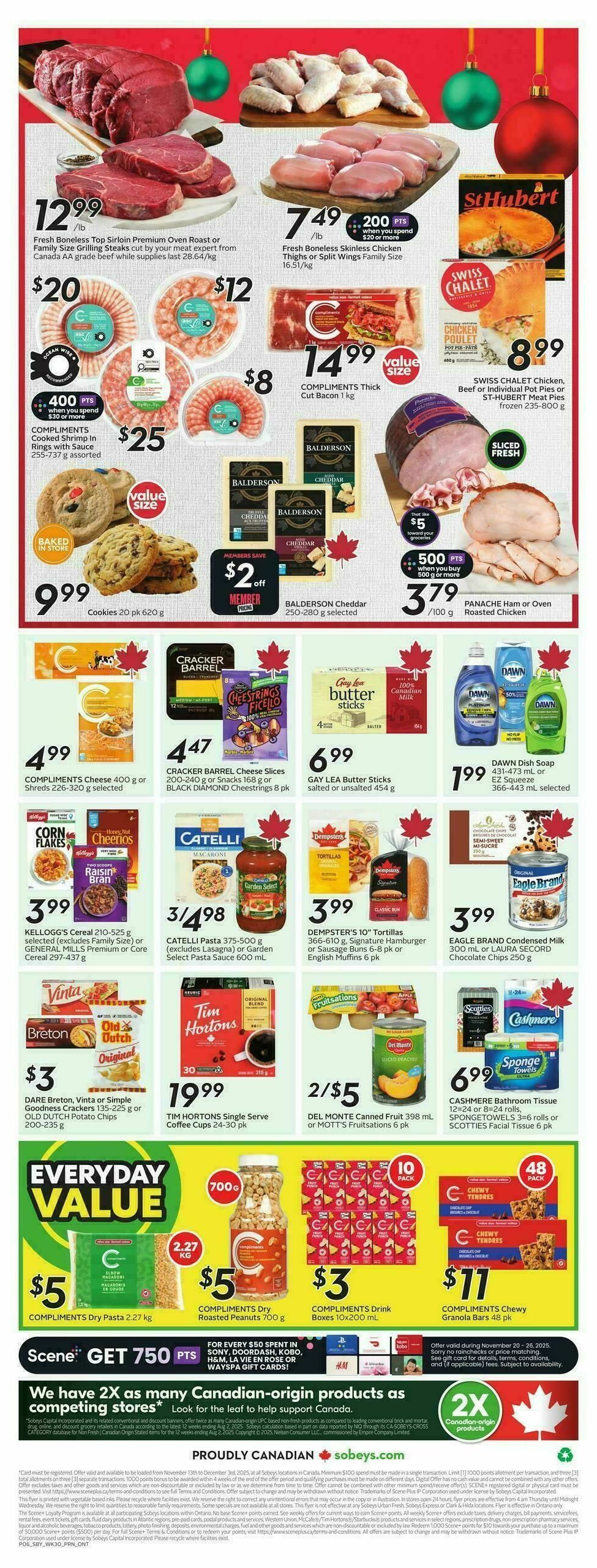 Sobeys Flyer from November 20