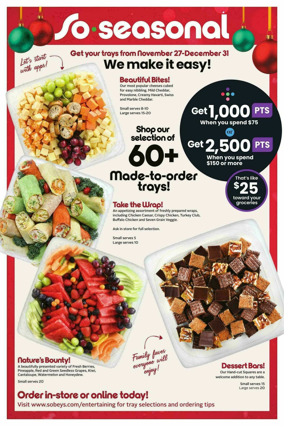 Sobeys Flyer from November 27