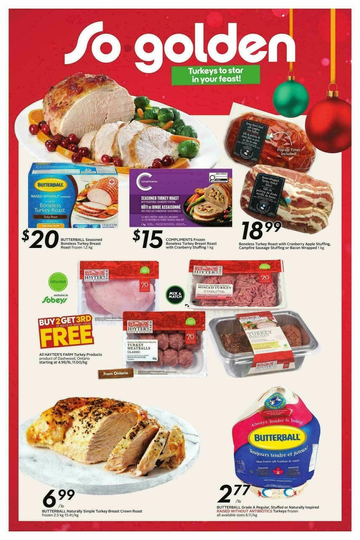 Sobeys Flyer from November 27