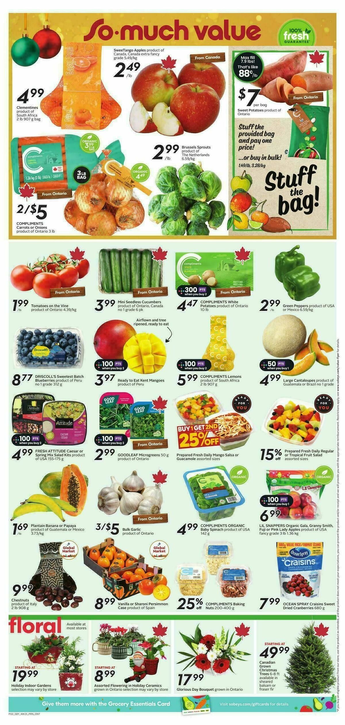 Sobeys Flyer from November 27