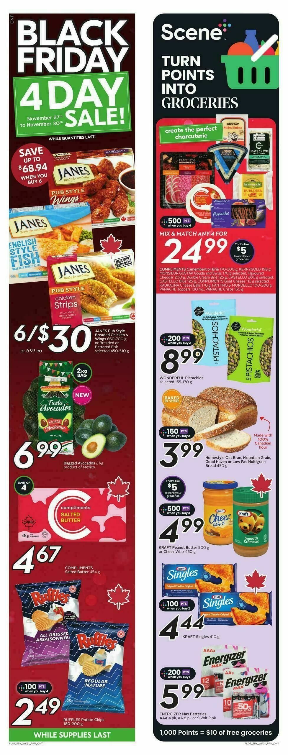 Sobeys Flyer from November 27