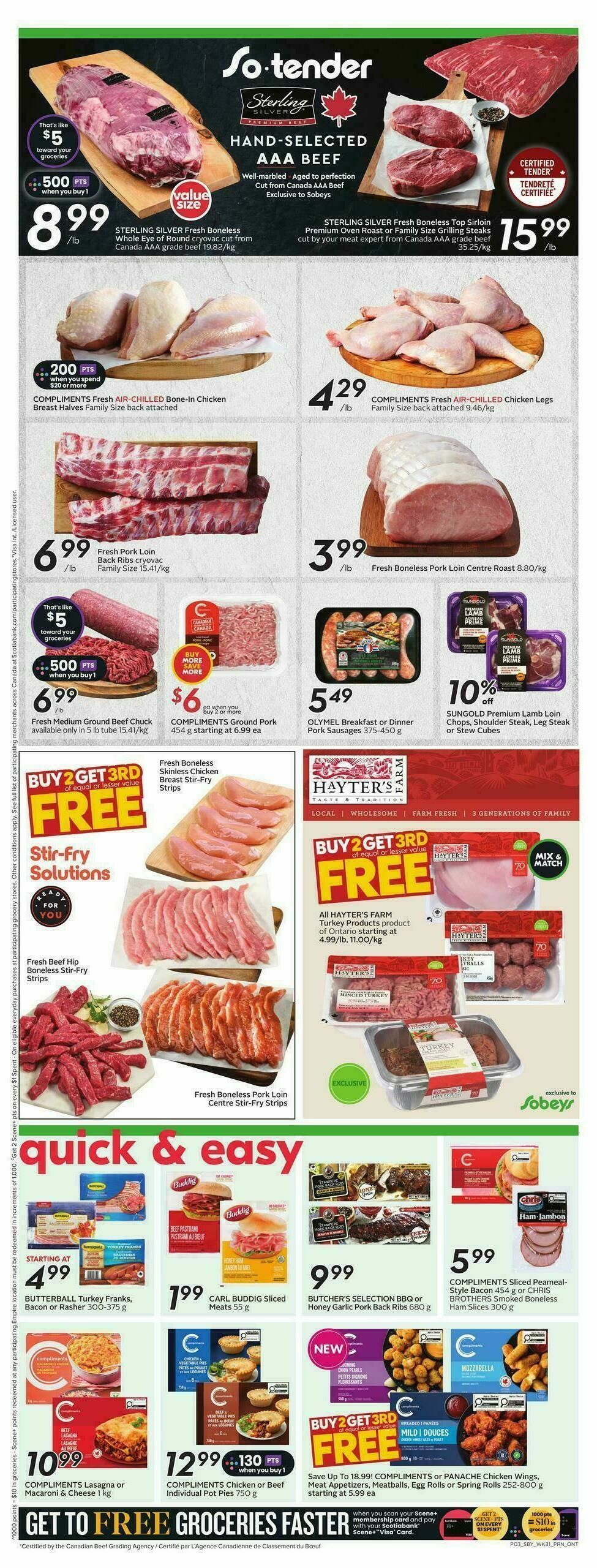 Sobeys Flyer from November 27