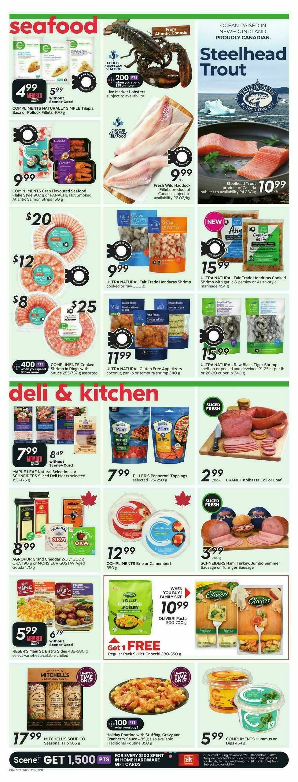 Sobeys Flyer from November 27