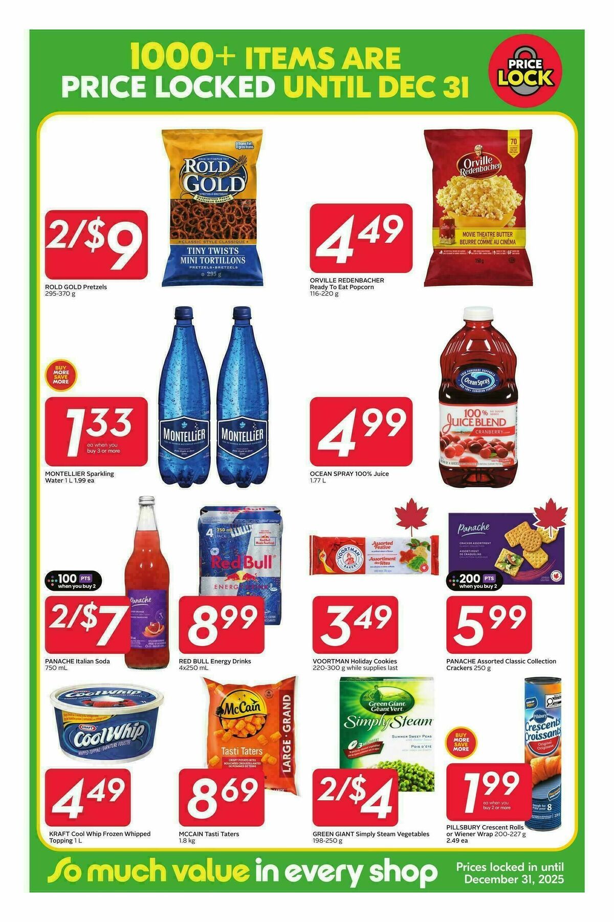 Sobeys Price Locked Flyer from November 27