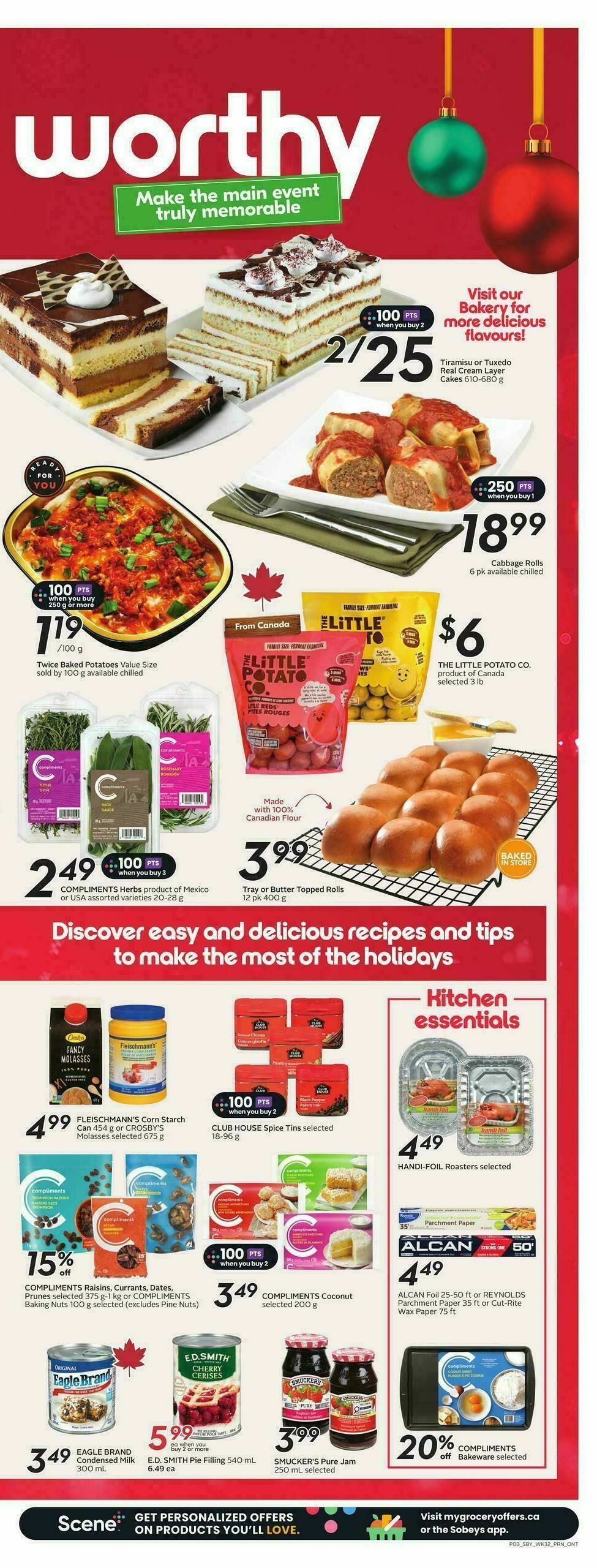 Sobeys Flyer from December 4