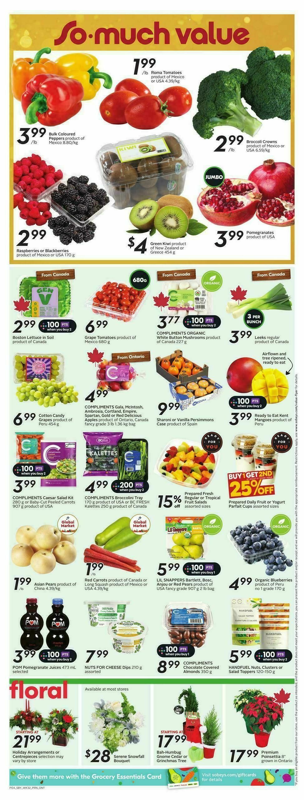 Sobeys Flyer from December 4