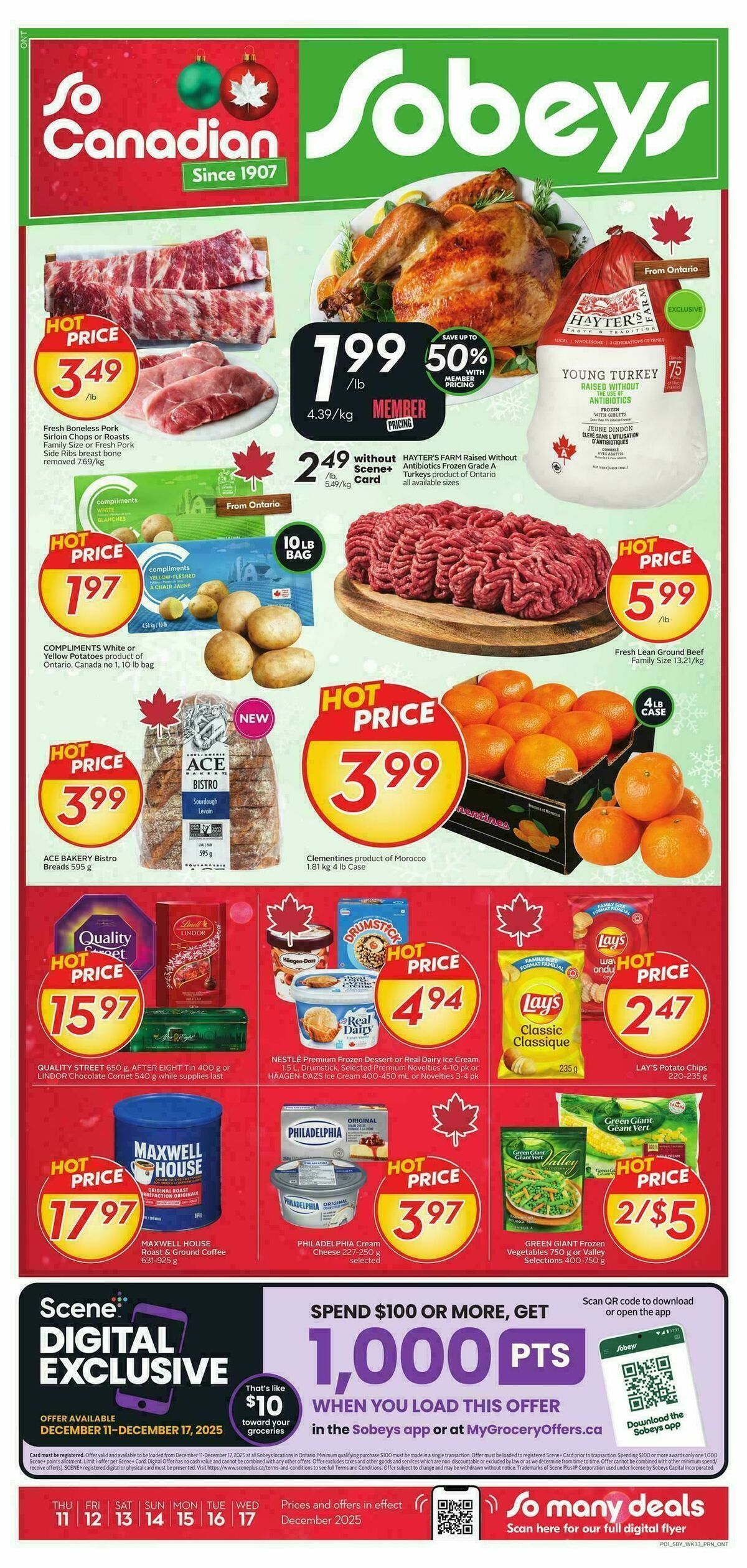Sobeys Flyer from December 11