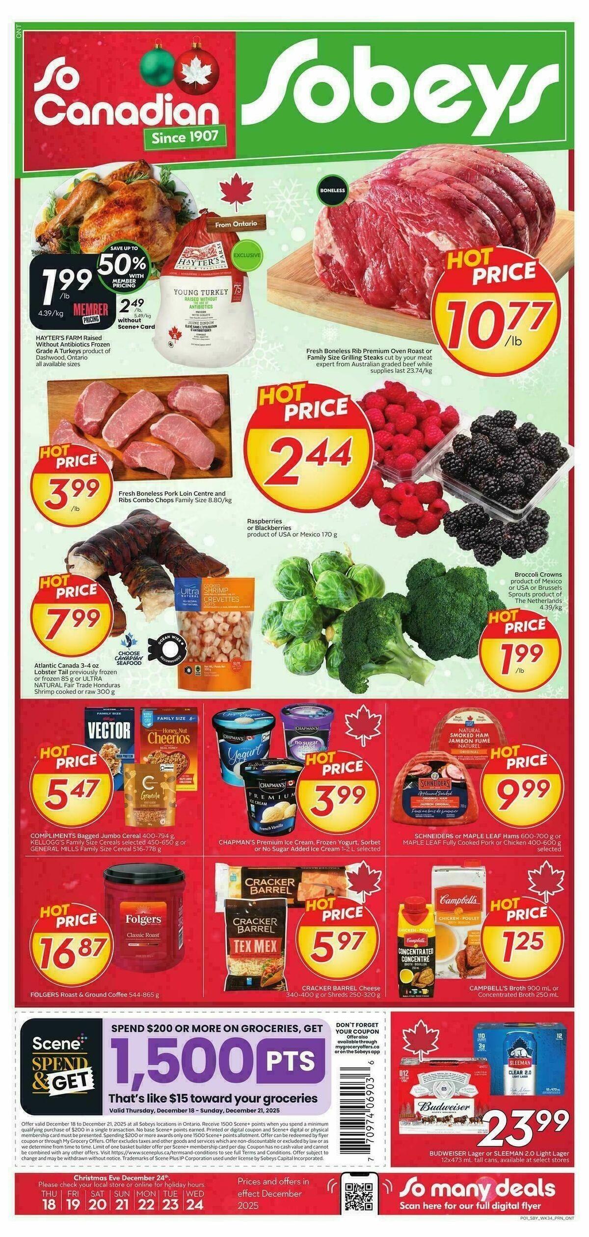 Sobeys Flyer from December 18