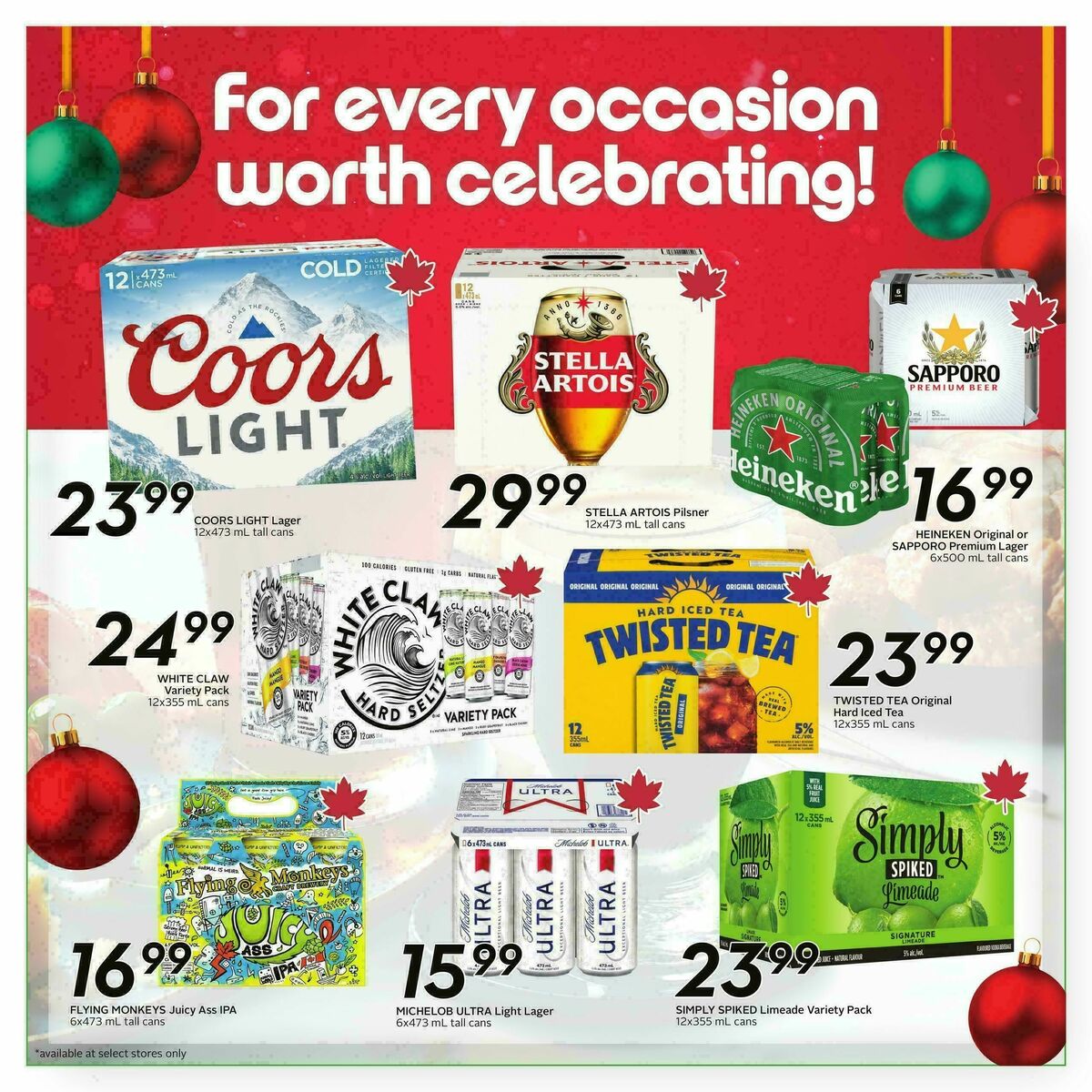 Sobeys Flyer from December 18