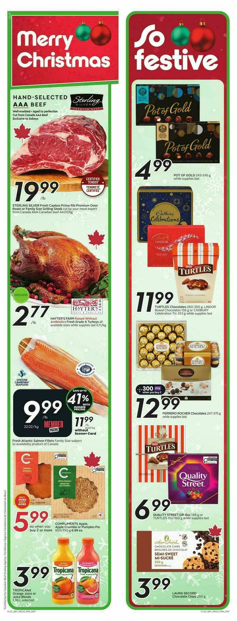 Sobeys Flyer from December 18