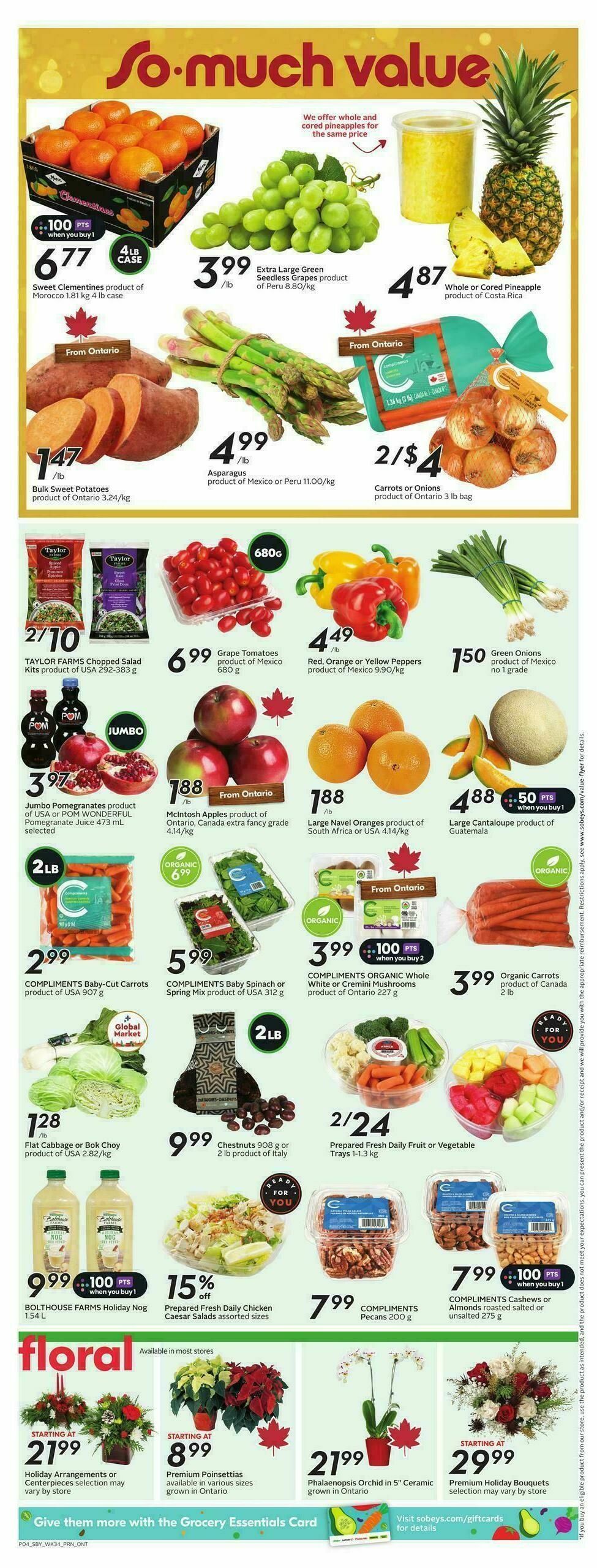 Sobeys Flyer from December 18
