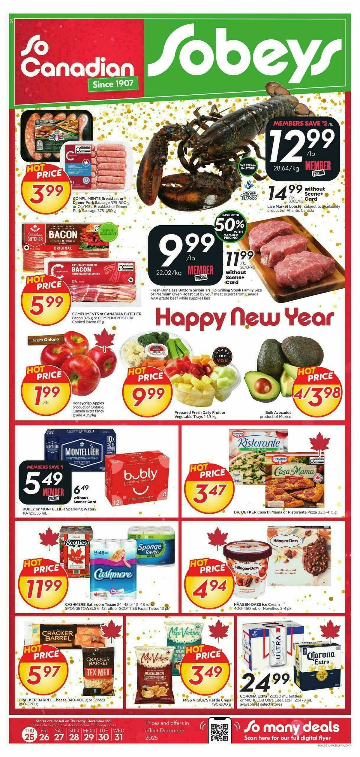 Sobeys Flyer from December 25