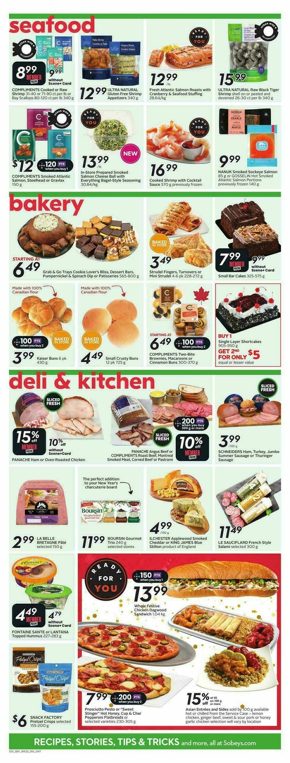 Sobeys Flyer from December 25