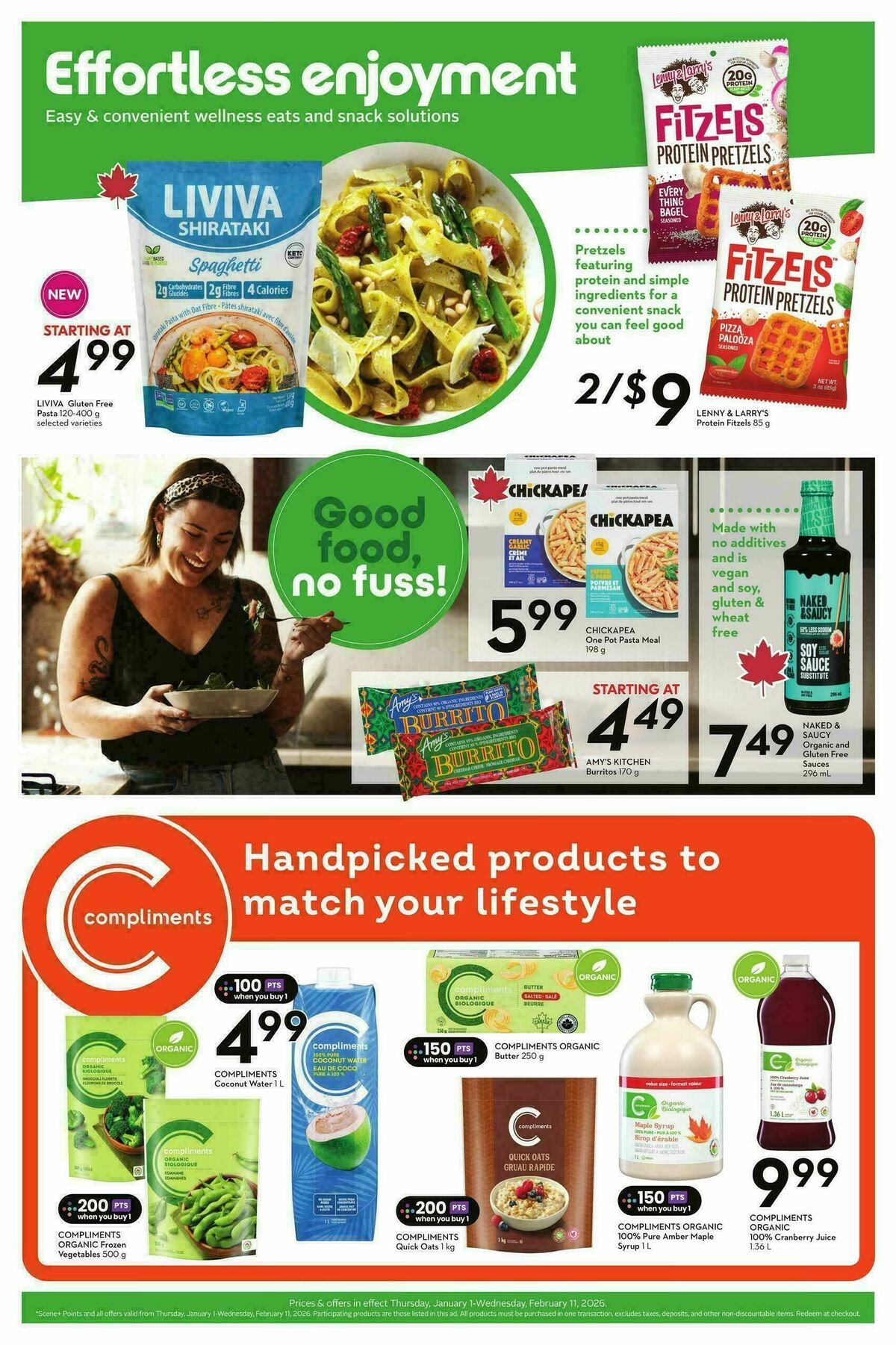 Sobeys Wellness Flyer from January 1