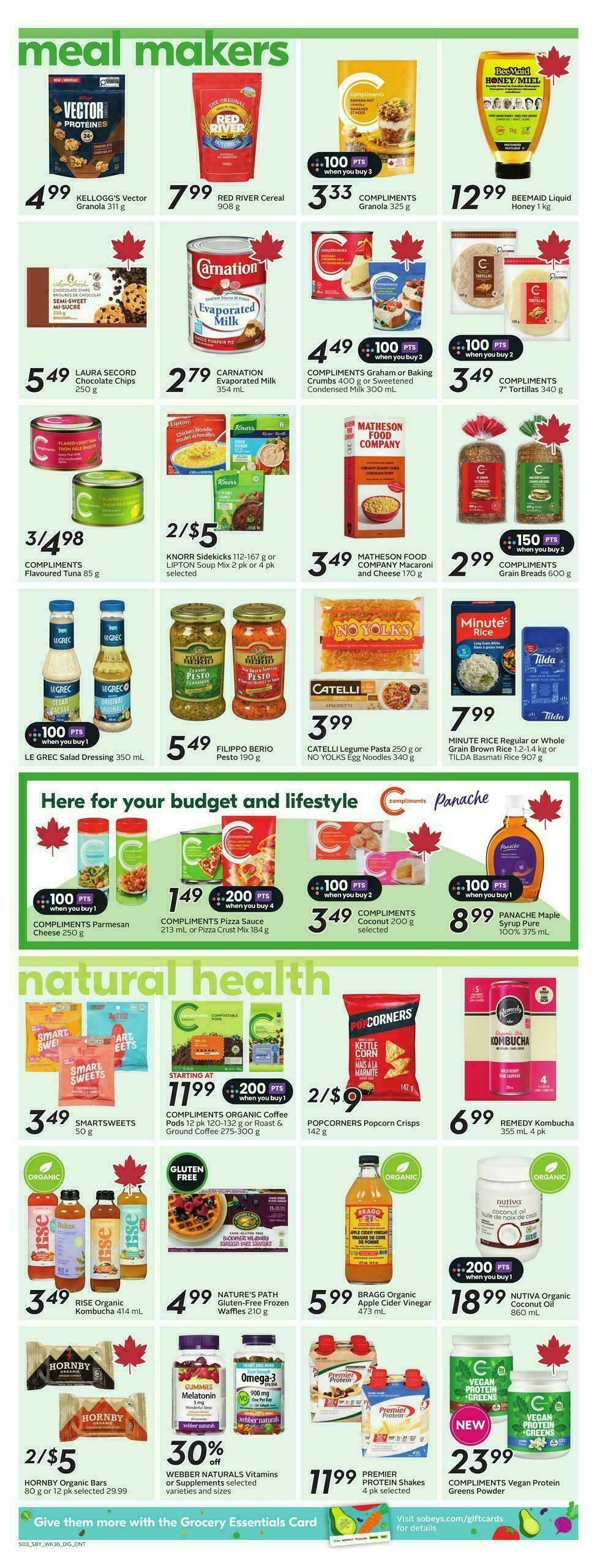 Sobeys Flyer from January 1