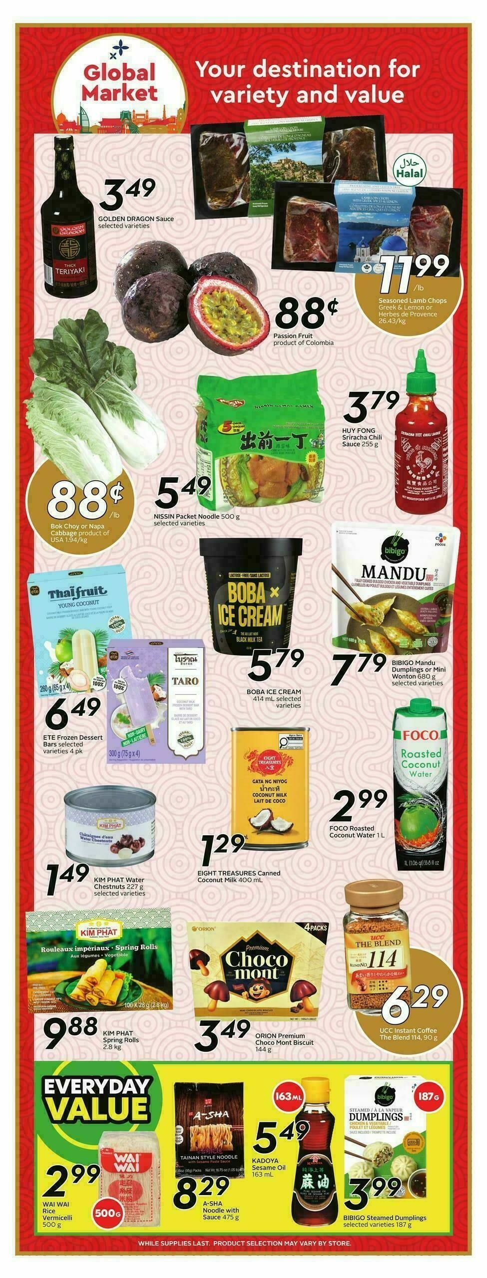 Sobeys Flyer from January 1