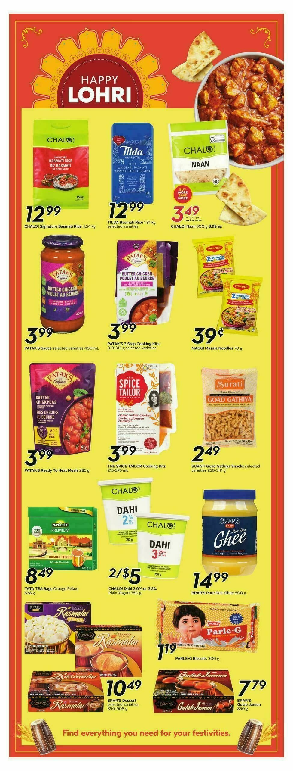 Sobeys Flyer from January 1