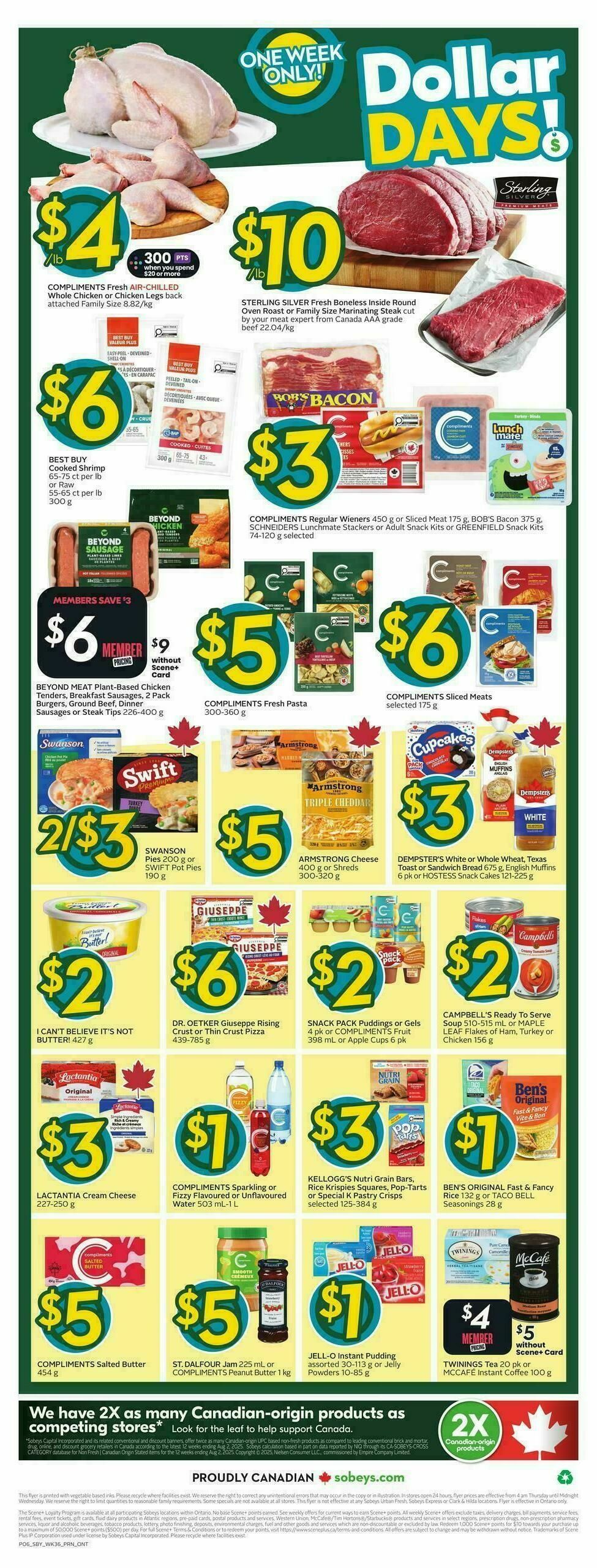 Sobeys Flyer from January 1