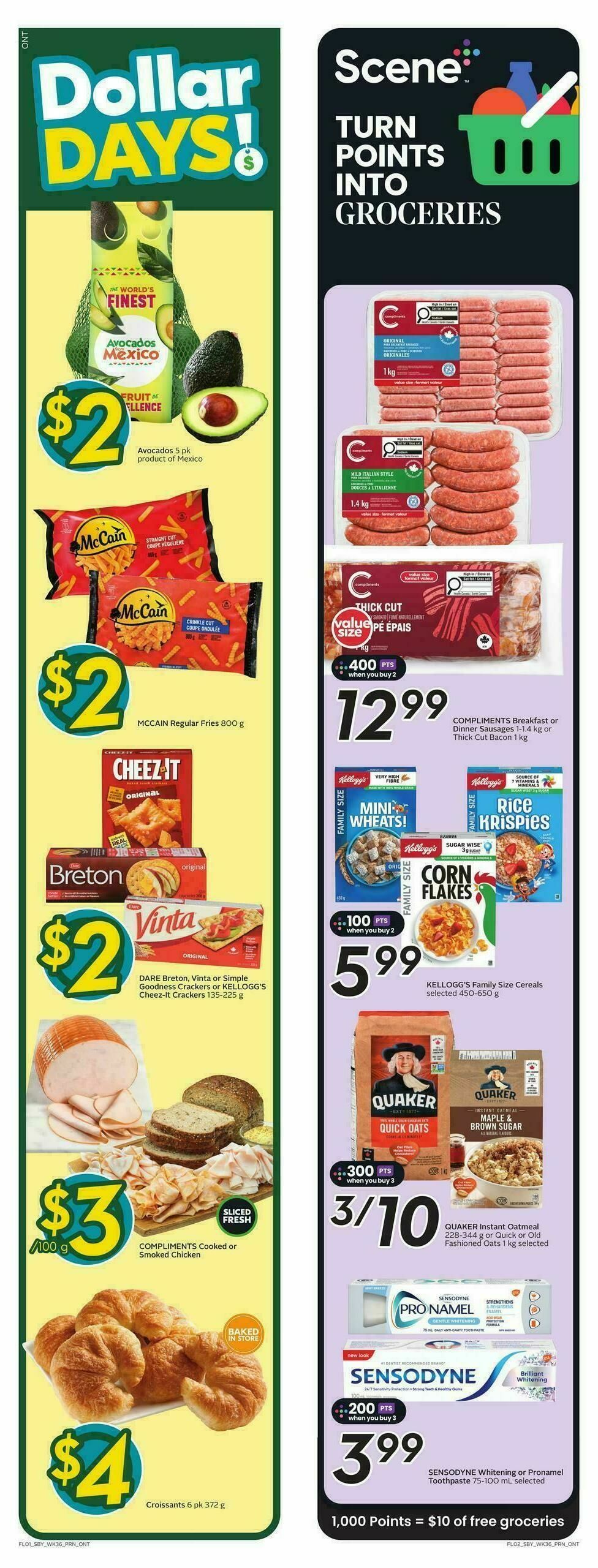 Sobeys Flyer from January 1