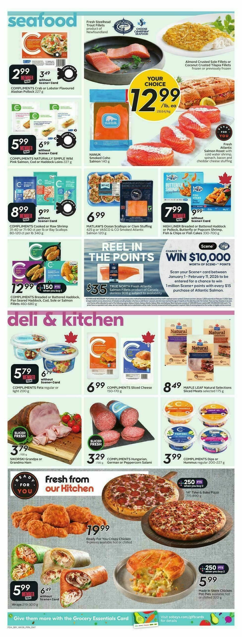 Sobeys Flyer from January 1