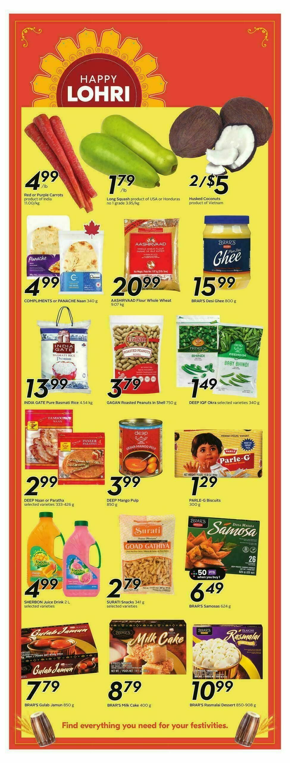 Sobeys Flyer from January 8