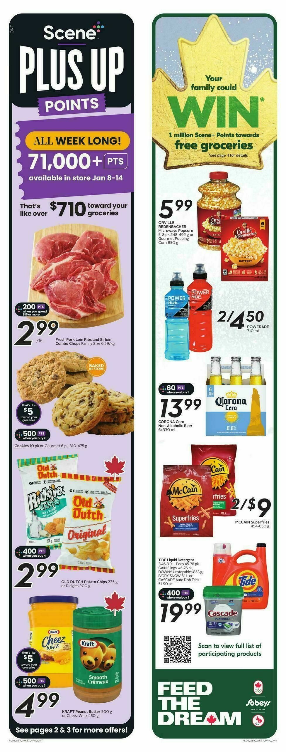 Sobeys Flyer from January 8