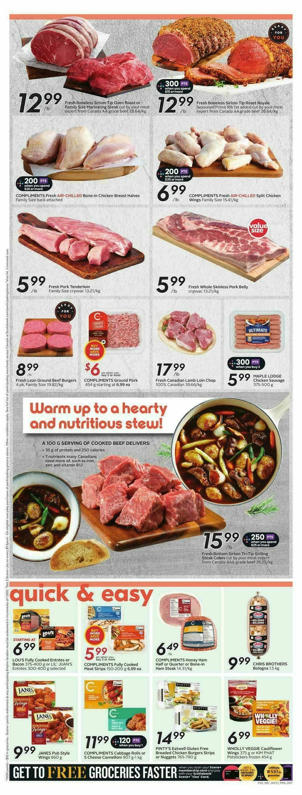 Sobeys Flyer from January 8